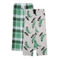 thumbnail image 1 of Wonder Nation Boys Jersey Knit Sleep Pants, 2-Pack, Sizes 4-18 & Husky, 1 of 3