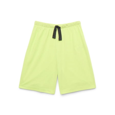 Wonder Nation Boys Jersey Sleep Shorts, 2-Pack, Sizes 4-18 Husky