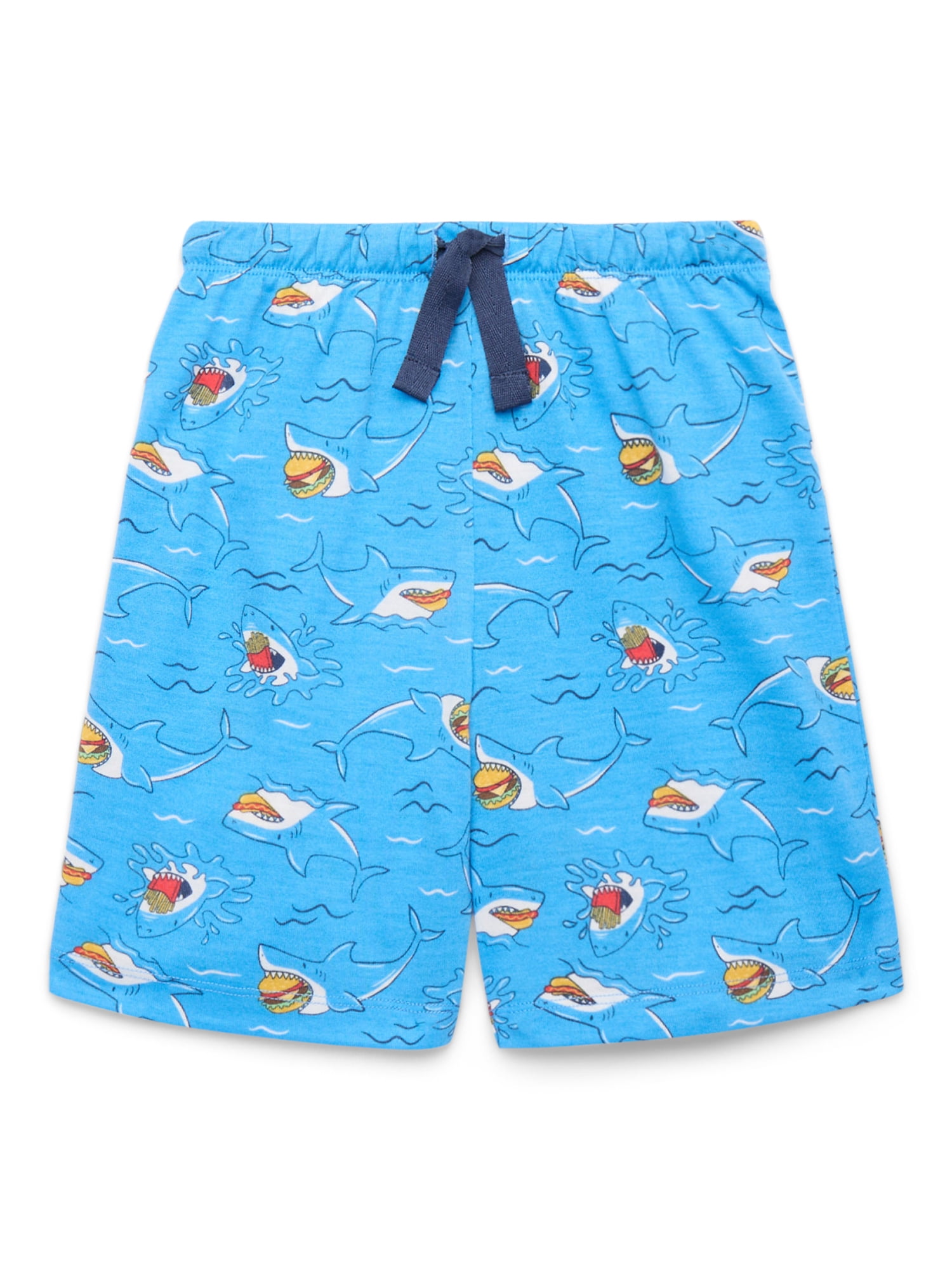 Wonder Nation Boys Jersey Sleep Shorts, 2-Pack, Sizes 4-18 Husky