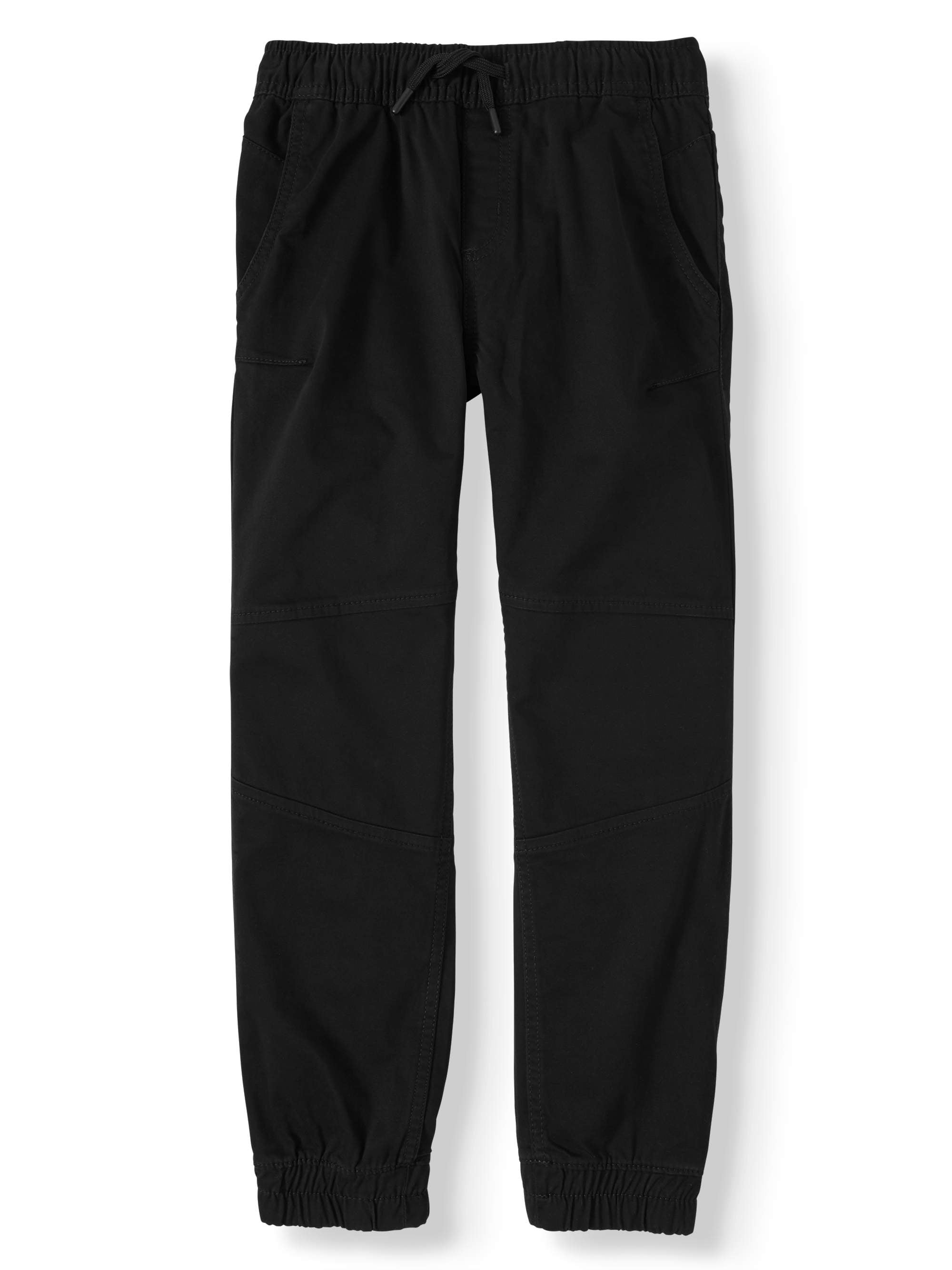 Wonder Nation Boys Jogger Pants Sizes 4 18 Husky Walmart