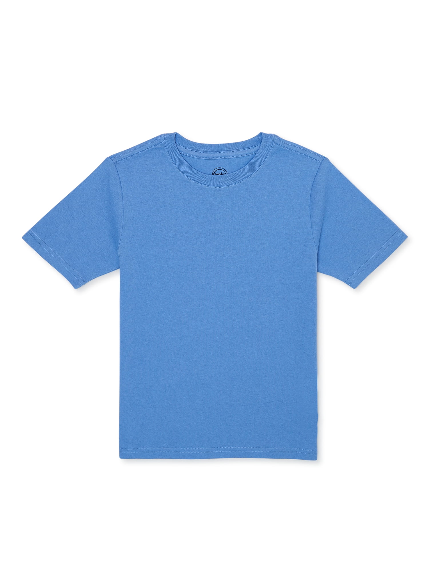 Wonder Nation Boys Kid Tough Short Sleeve Crewneck T-Shirt, Sizes 4-18 ...