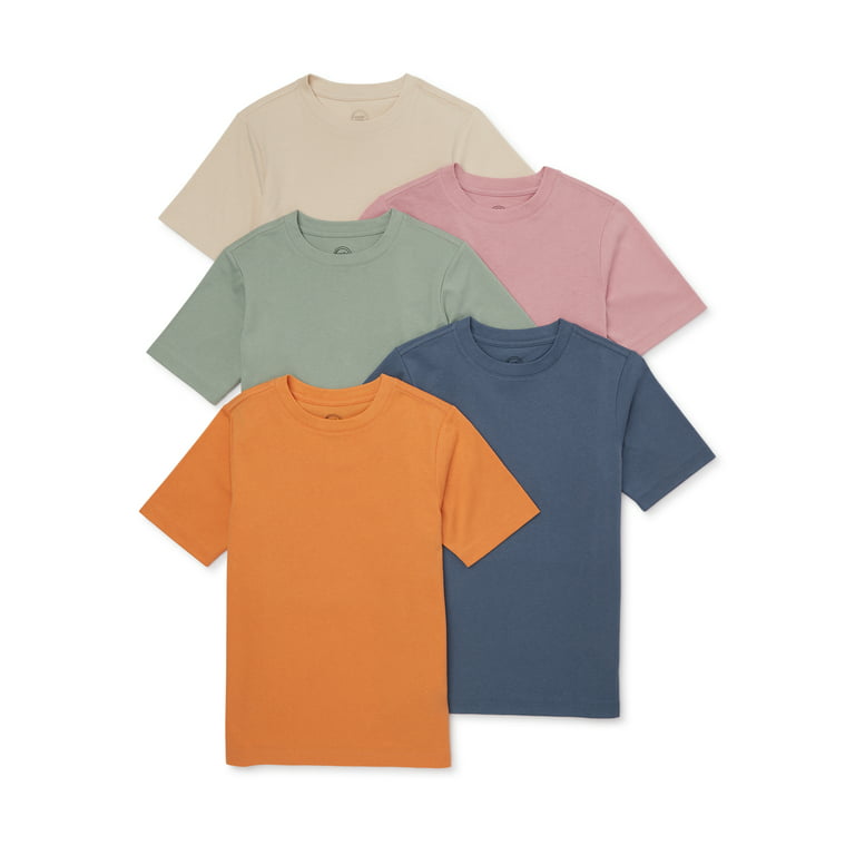 Wonder Nation Boys Kid Tough Short Sleeve T-Shirt, Sizes 4-18 & Husky - Walmart.com