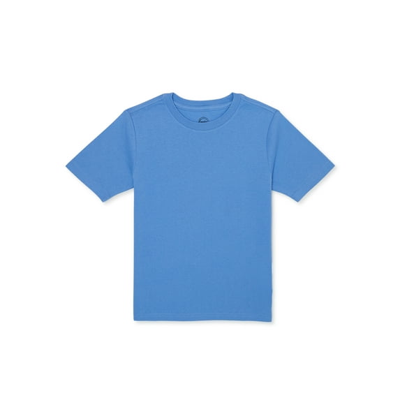 Wonder Nation Boys Kid Tough Tee with Short Sleeves, Sizes 4-18 & Husky