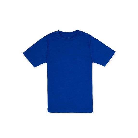 Wonder Nation Boys Kid Tough Tee with Short Sleeves, Sizes 4-18 & Husky