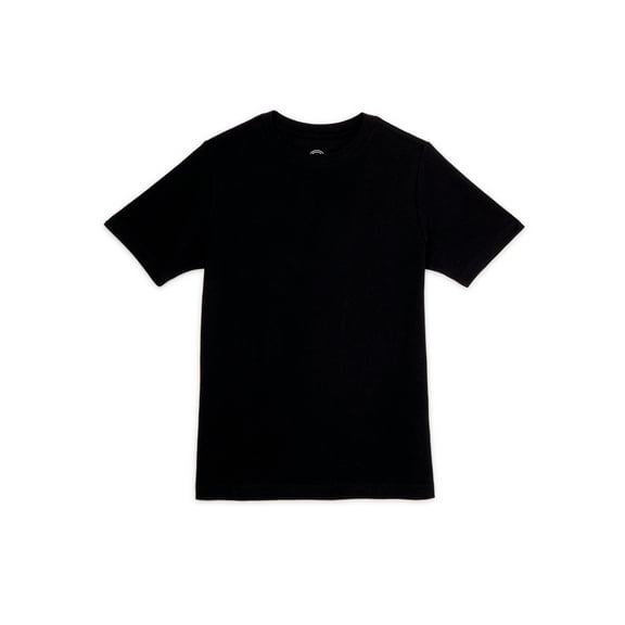 Wonder Nation Boys Kid Tough Tee with Short Sleeves, Sizes 4-18 & Husky