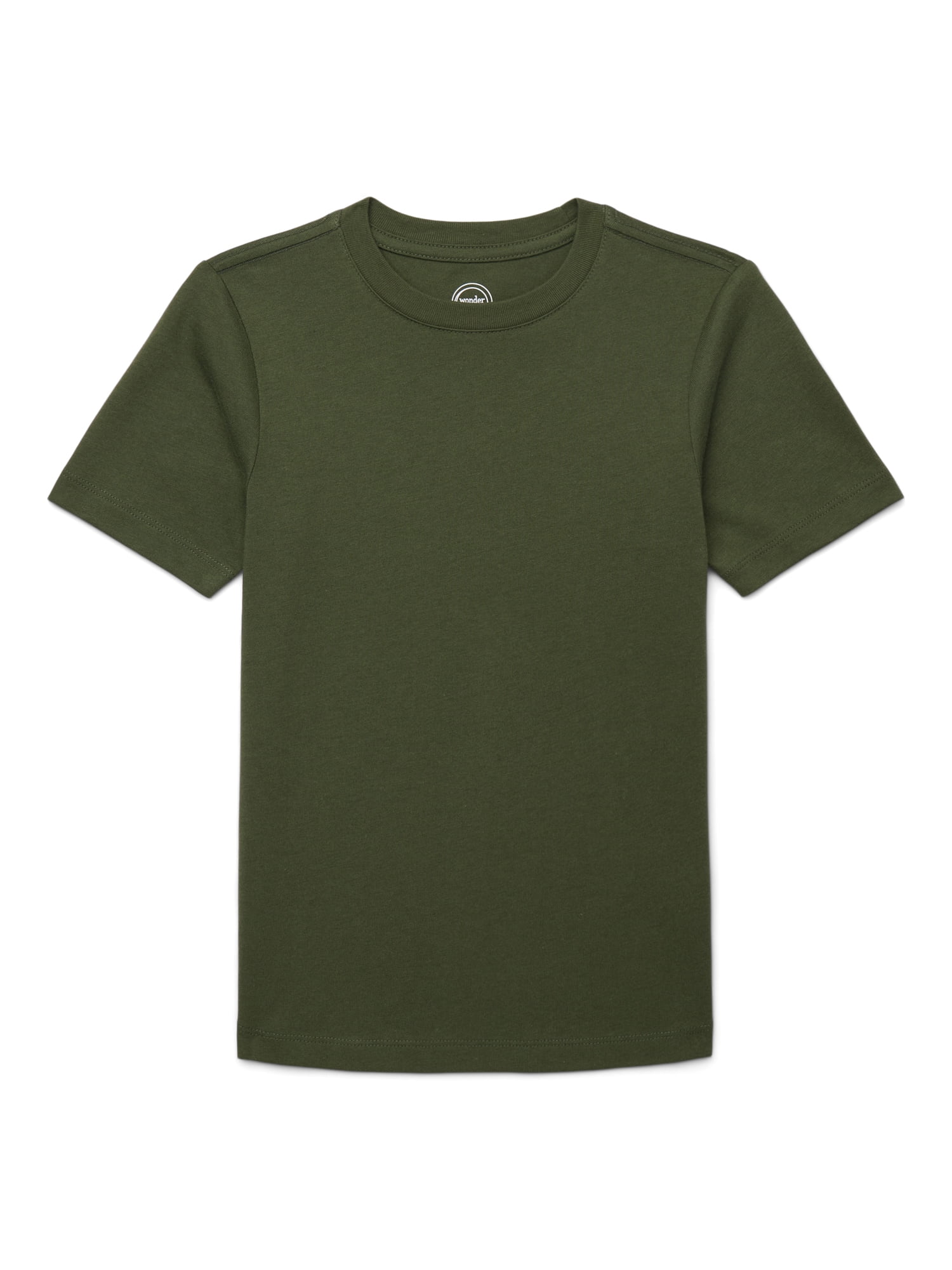 Wonder Nation Boys Kid Tough Short Sleeve Tee, Sizes 4-18 & Husky