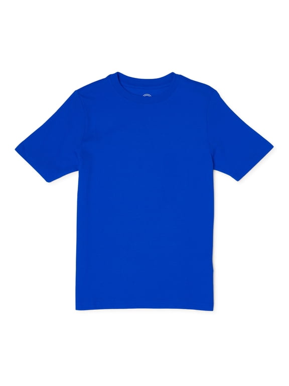 Boys Kid Tough Tee with Short Sleeves, Sizes 4-18 & Husky