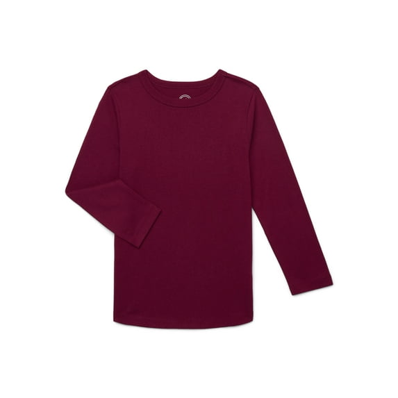 Wonder Nation Boys Long Sleeve Kid Tough T-Shirt, Sizes 4-18 & Husky