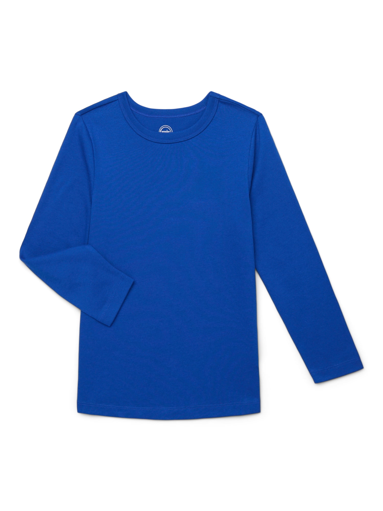 Wonder Nation Boys Long Sleeve Kid Tough T-Shirt, Sizes 4-18 & Husky
