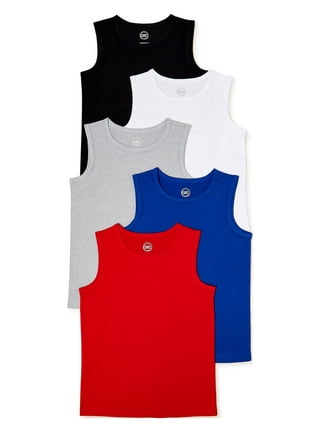 Big Kids (XS - XL) Black Tank Tops & Sleeveless Shirts.