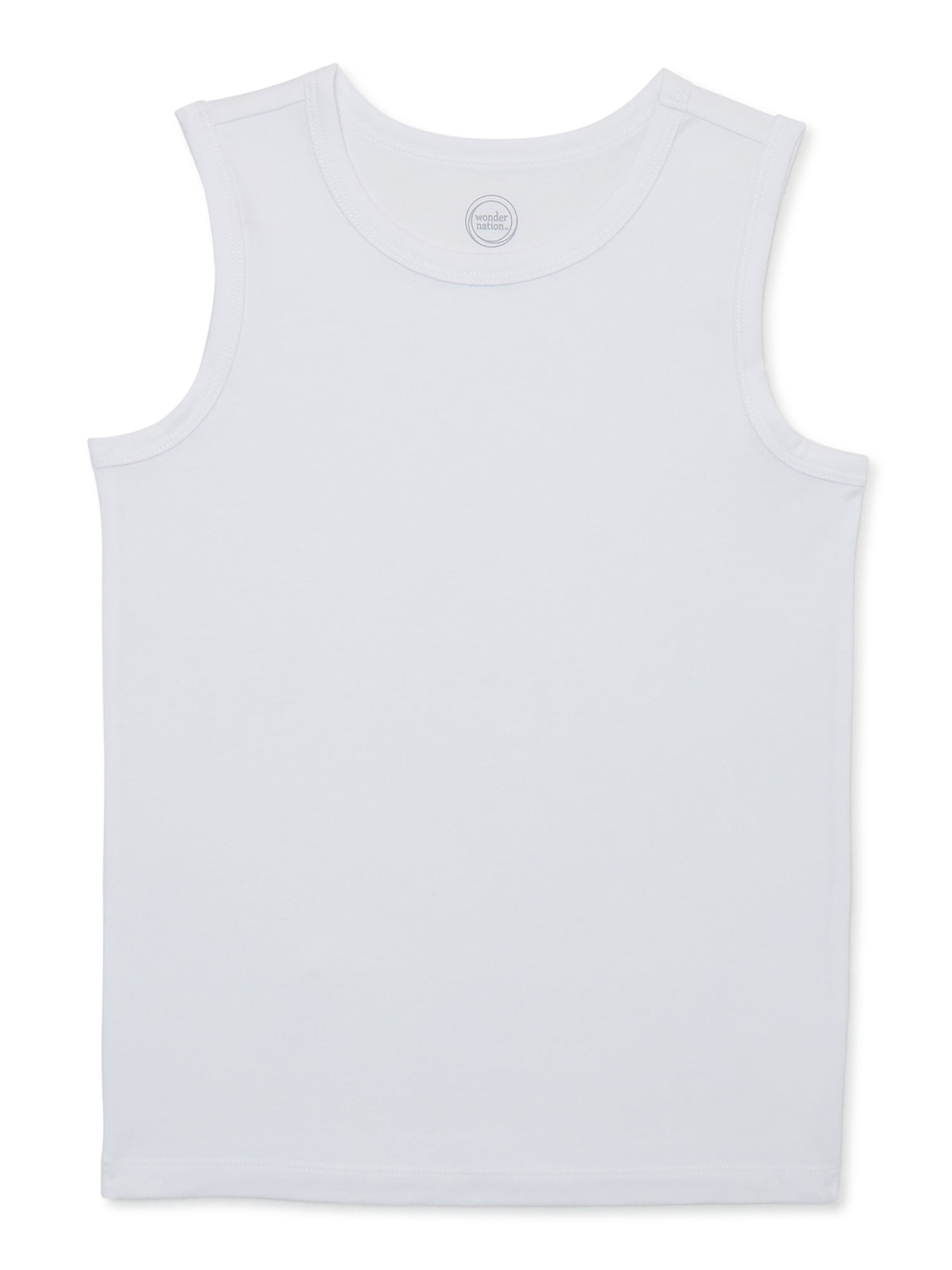 Wonder Nation Boys Kid Tough Tank Top, Sizes 4-18 & Husky