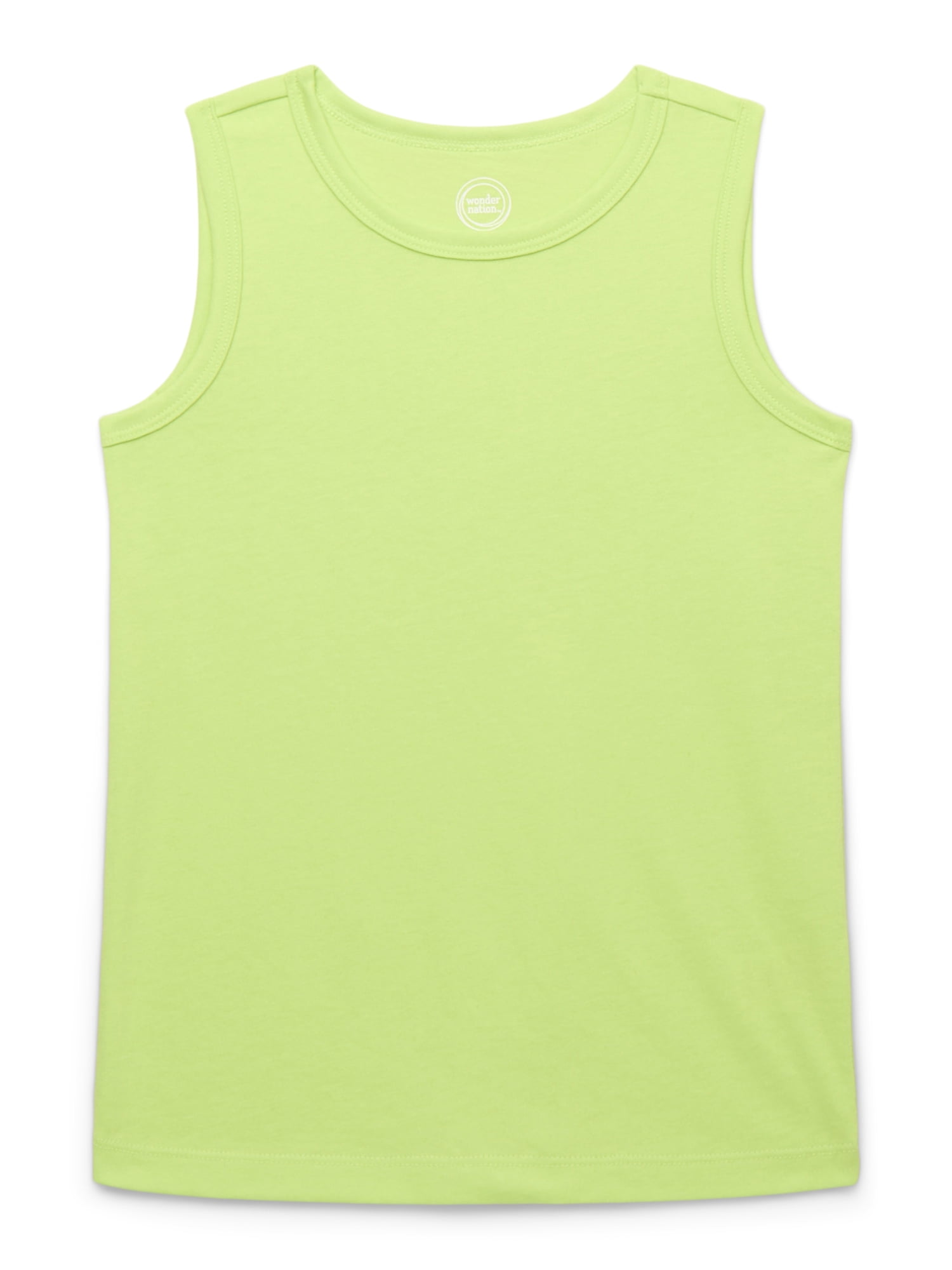 Wonder Nation Boys' Kid Tough Tank Top, Sizes XS-XXL & Husky