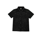 Boys Knit Button Down Shirt, Sizes 4-18