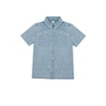 thumbnail image 1 of Wonder Nation Boys Knit Button Down Shirt, Sizes 4-18, 1 of 6