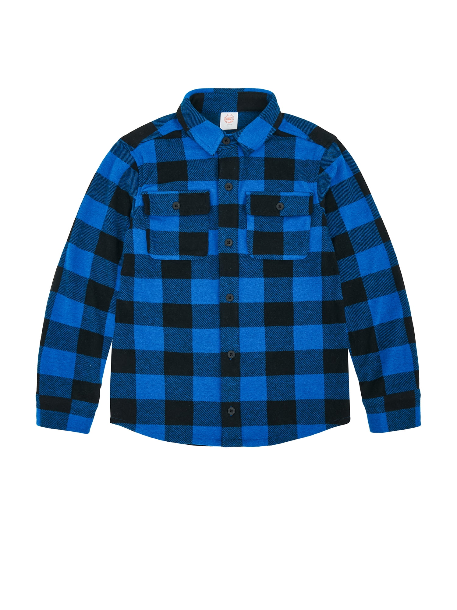 Wonder Nation Boys Knit Shacket, Sizes 4-18
