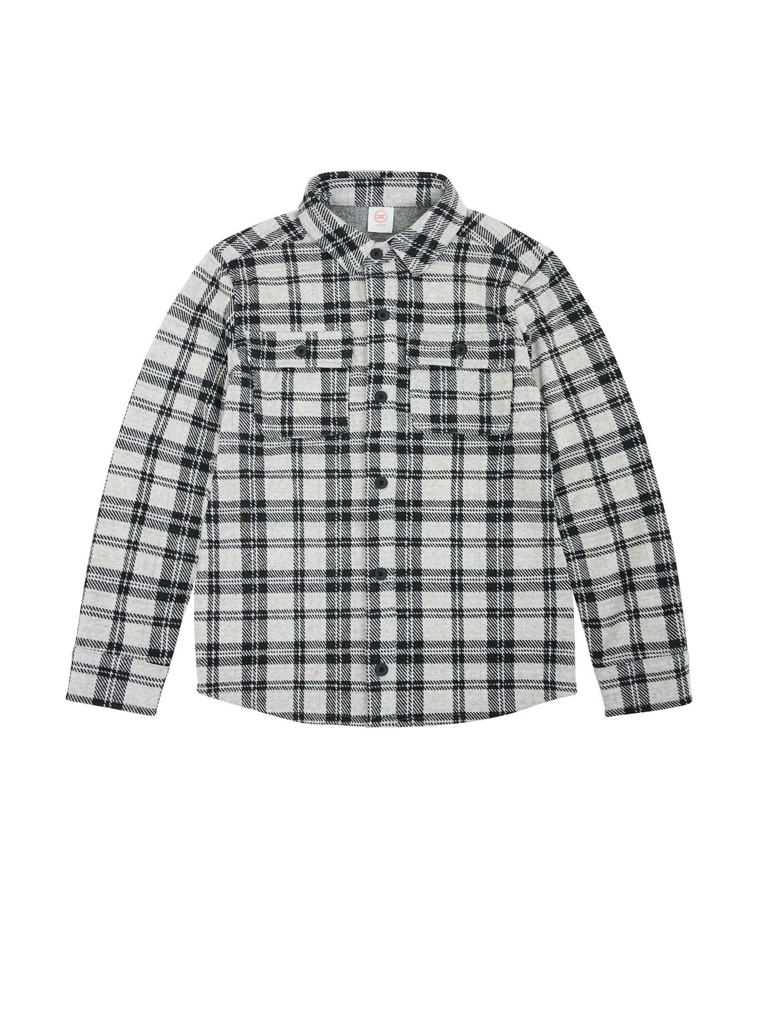 Wonder Nation Boys Knit Shacket, Sizes 4-18