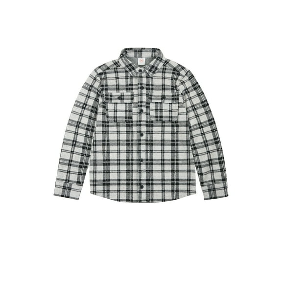 Wonder Nation Boys Knit Shacket, Sizes 4-18