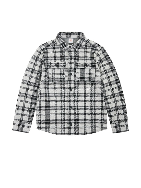 Boys Knit Shacket, Sizes 4-18
