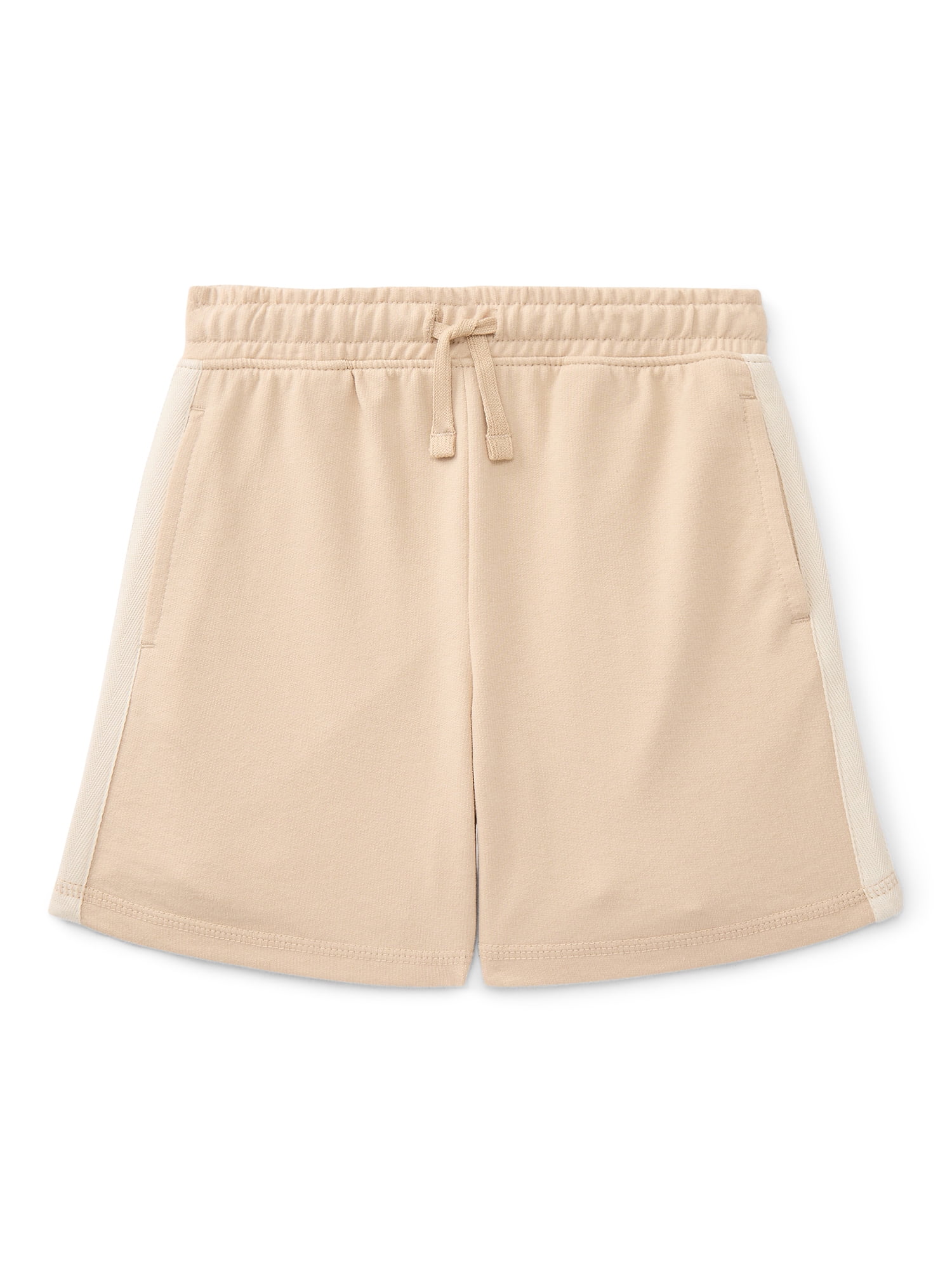 Wonder Nation Little Boys Taped Knit Shorts, Sizes 4-10