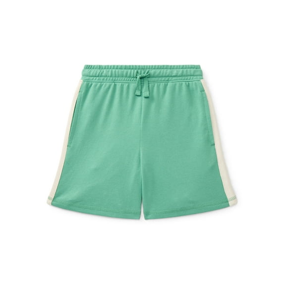 Wonder Nation Little Boys Taped Knit Shorts, Sizes 4-10