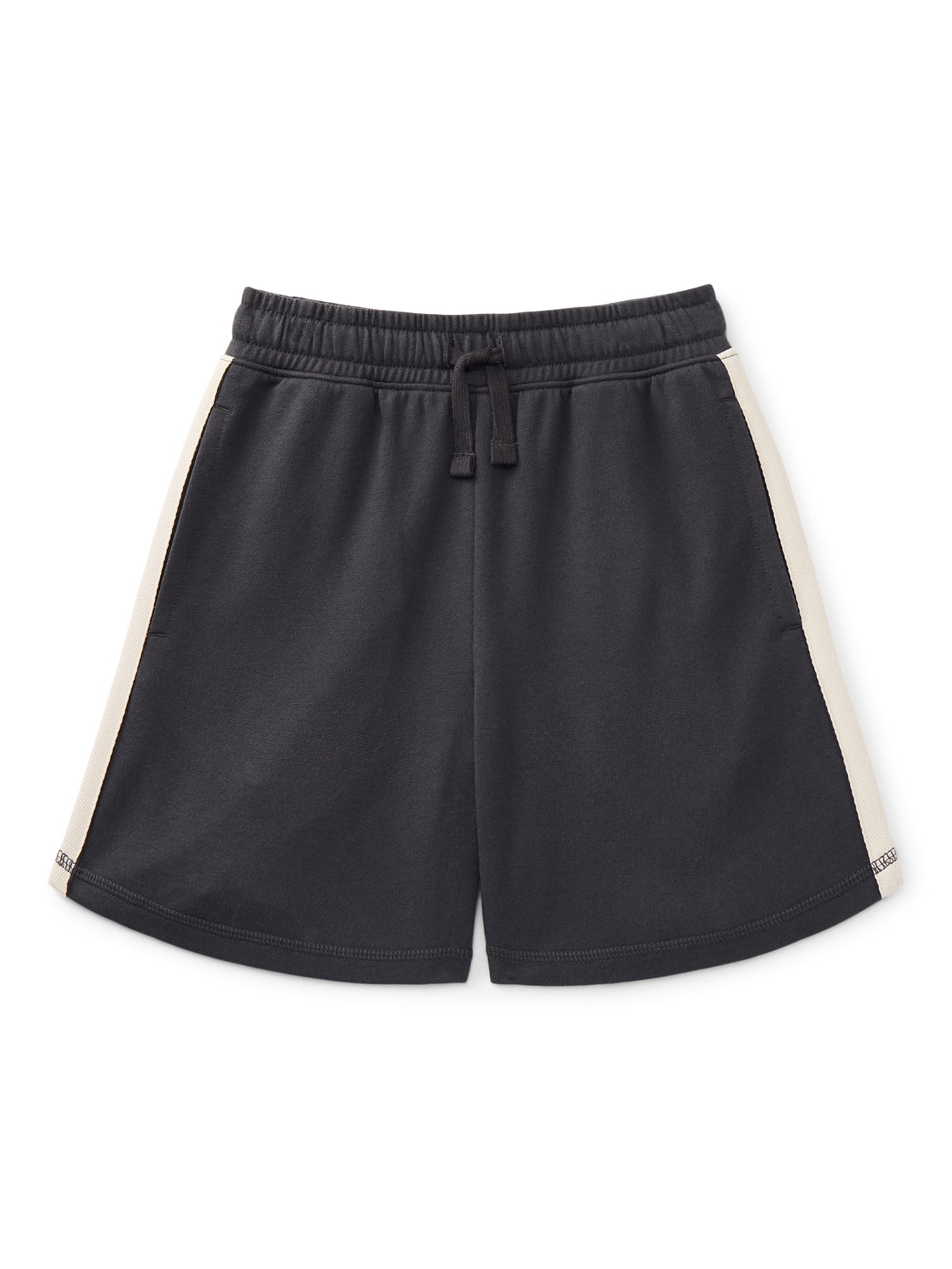 Wonder Nation Little Boys Taped Knit Shorts, Sizes 4-10