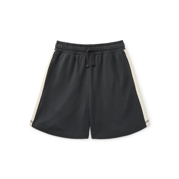 Wonder Nation Little Boys Taped Knit Shorts, Sizes 4-10