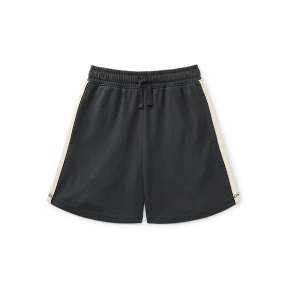 Wonder Nation Little Boys Taped Knit Shorts, Sizes 4-10