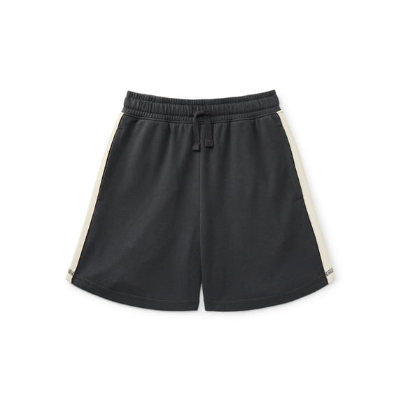 Wonder Nation Little Boys Taped Knit Shorts, Sizes 4-10