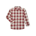 thumbnail image 1 of Wonder Nation Boy's Button-up Shirt with Long-sleeves, Sizes 4-18 & Husky, 1 of 3