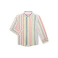 thumbnail image 1 of Wonder Nation Boys Cotton Shirt with Long Sleeves, Sizes 4-18, 1 of 3