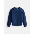 thumbnail image 1 of Wonder Nation Boys Crewneck Sweater with Long Sleeves, Sizes 4-18 & Husky, 1 of 3