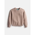 thumbnail image 1 of Wonder Nation Boys Crewneck Sweater with Long Sleeves, Sizes 4-18 & Husky, 1 of 3