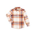 thumbnail image 1 of Wonder Nation Boys Long Sleeve Flannel Shirt, Sizes 4-18 & Husky, 1 of 3