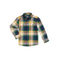 thumbnail image 1 of Wonder Nation Boys Long Sleeve Flannel Shirt, Sizes 4-18 & Husky, 1 of 3