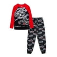thumbnail image 1 of Wonder Nation Boys Long Sleeve Graphic Top with Jogger Pants Sleep Pajama Set, Sizes 4-18, 1 of 4