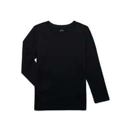 【WONDER WONDER】Conte Stripe Overfit Long Sleeve T-Shirt Wonder Nation Boys Long Sleeve Stripe T-Shirt, Sizes 4-18