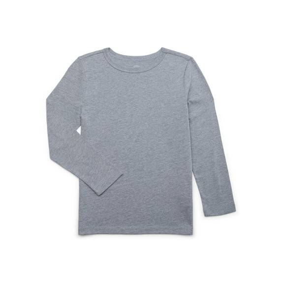 Wonder Nation Boys Long Sleeve Kid Tough T-Shirt, Sizes 4-18 & Husky