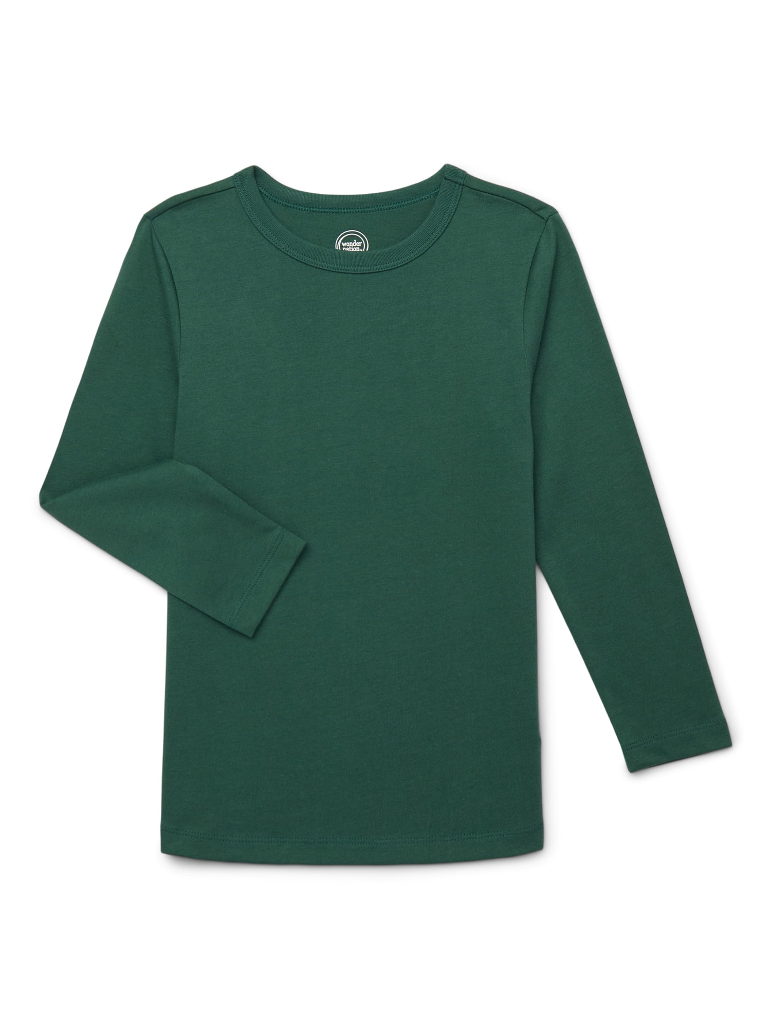 Wonder Nation Boys Kid Tough Long Sleeve T-Shirt, Sizes 4-18 & Husky