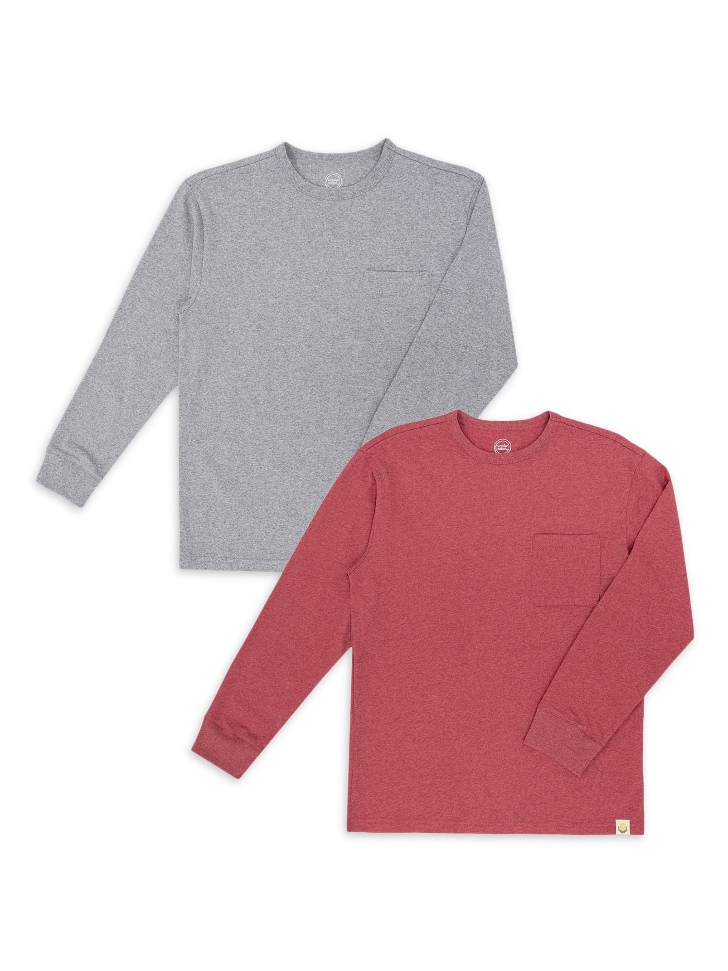 Wonder Nation Boys Long Sleeve Pocket T Shirt 2 Pack Sizes 4 18 duolingo-english-test-score-chart-rainy-weathers