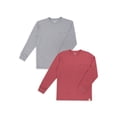 thumbnail image 1 of Wonder Nation Boys Long Sleeve Pocket T-Shirt, 2-Pack, Sizes 4-18 & Husky, 1 of 14