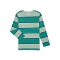 thumbnail image 1 of Wonder Nation Boys Long Sleeve Stripe T-Shirt, Sizes 4-18 & Husky, 1 of 3