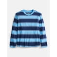 thumbnail image 1 of Wonder Nation Boys Striped Tee with Long Sleeves, Sizes 4-18, 1 of 4