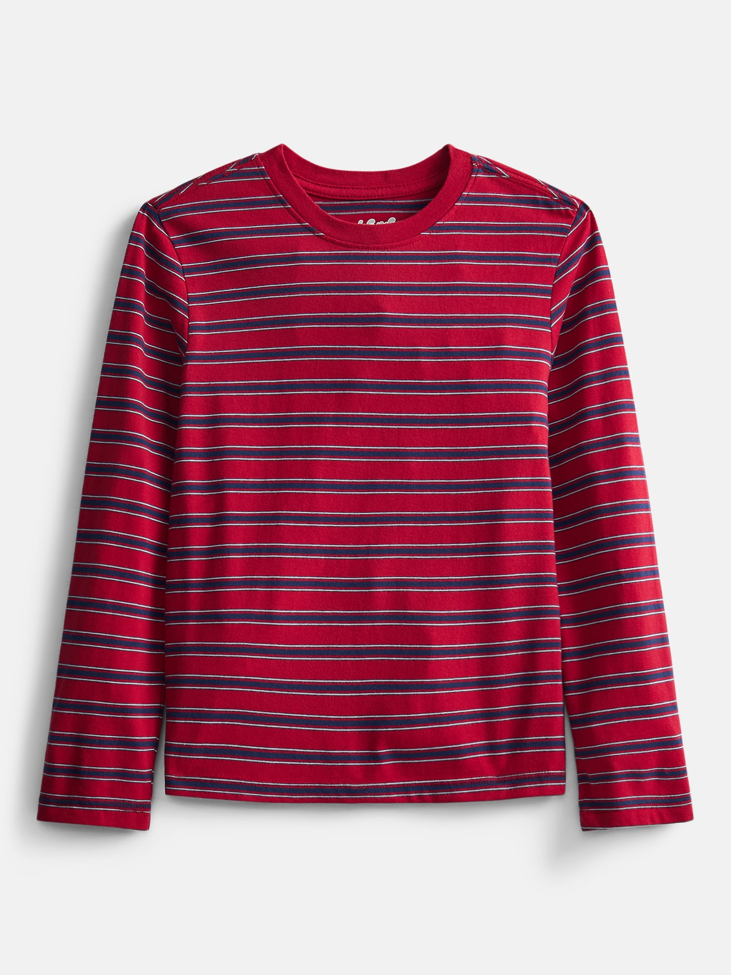 Wonder Nation Boys Striped Tee with Long Sleeves, Sizes 4-18