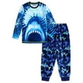 thumbnail image 1 of Wonder Nation Boys Long Sleeve Top and Pants Pajama Set, 2-Piece, Sizes 4-18 & Husky, 1 of 4