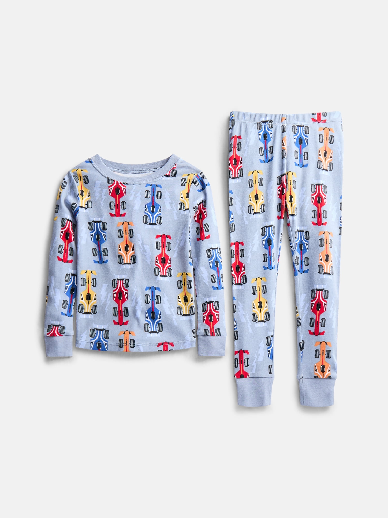 Wonder Nation Boys' Snug Fit Cotton Pajama Top and Pants Set, 2-Piece, Sizes 4-10
