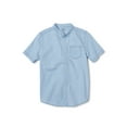 thumbnail image 1 of Wonder Nation Boys Mandarin Collar Button Down Shirt, Sizes 4-16 & Husky, 1 of 1