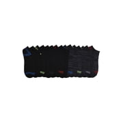 Wonder Nation Boys No-Show Socks with Stripes, 15-pack, Size Small (Shoe Size 4.5-8.5)