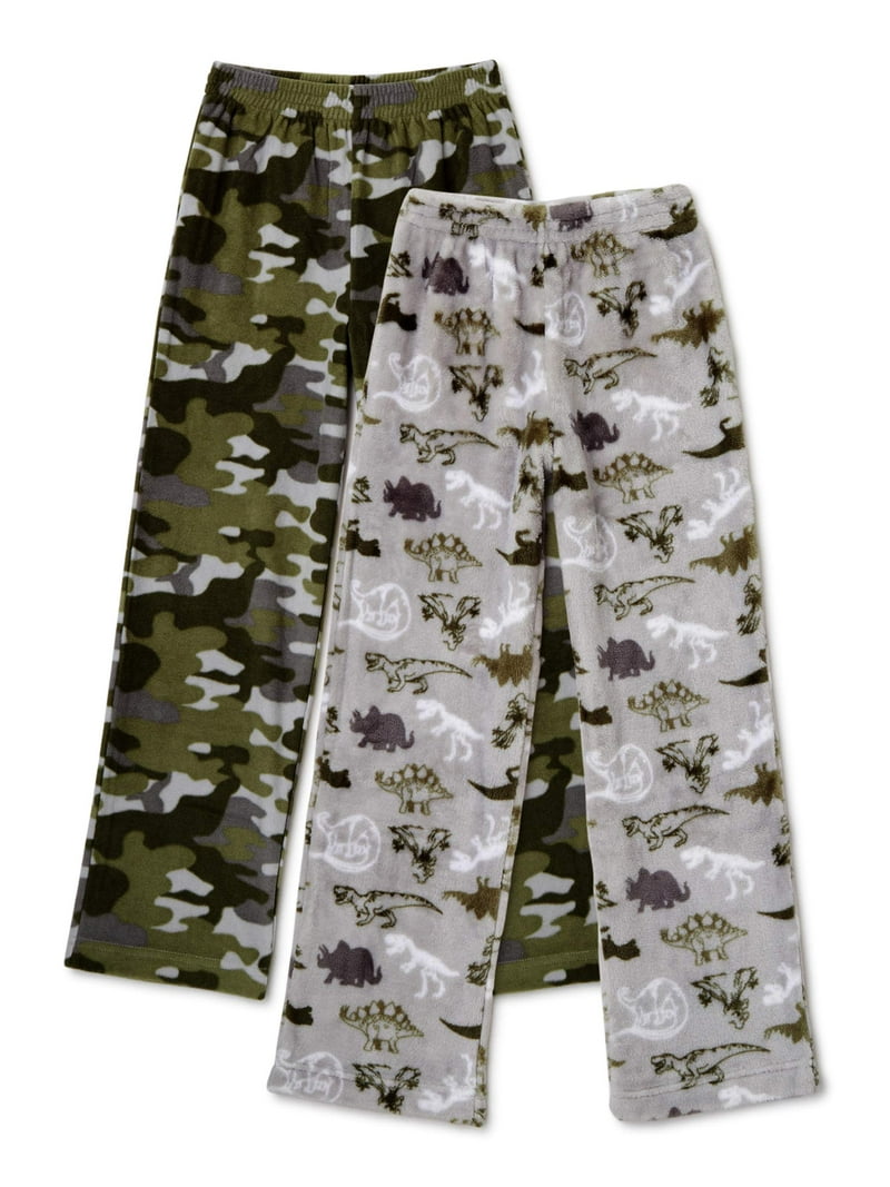 Wonder Nation Boys Pajama Pants, 2-Pack, Sizes 4-18 Husky