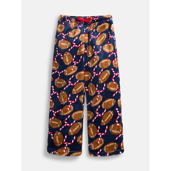 Wonder Nation Boys' Plush Pajama Pants, Sizes 4-18