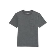 Wonder Nation Boys Pocket Tee with Short Sleeves, Sizes 4-18 & Plus